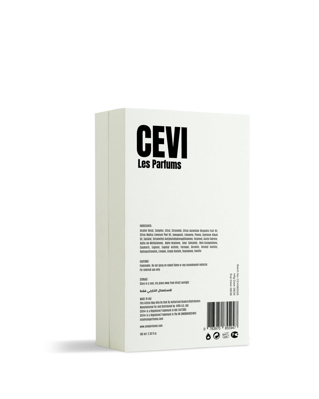 CEVI ELEMENT Extrait de Parfum