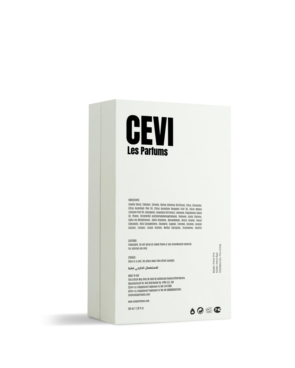 CEVI HOMME ABSOLU Extrait de Parfum