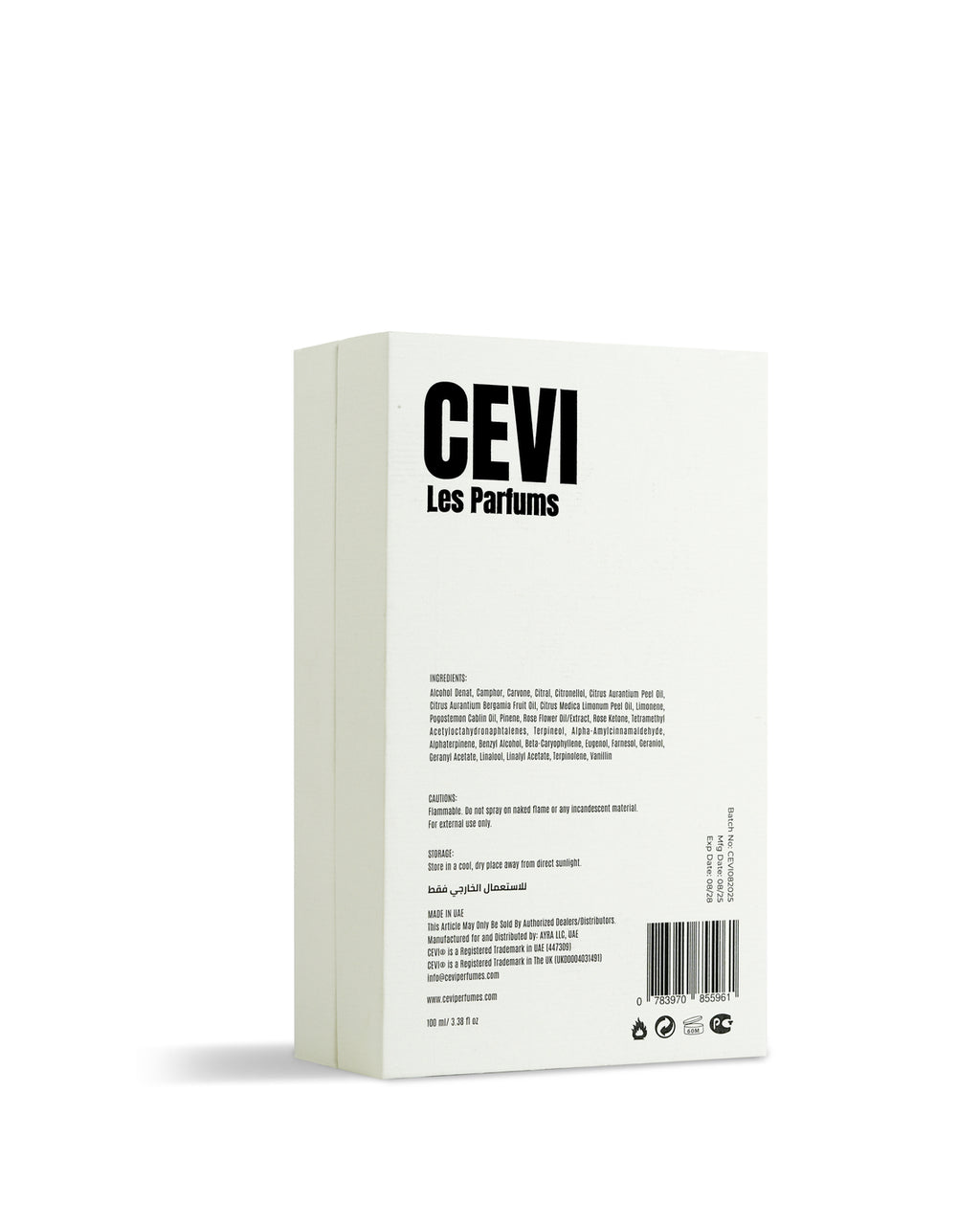 CEVI MONARC Extrait de Parfum